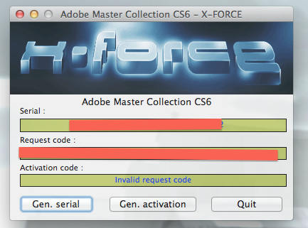 xforce adobe cs6 keygen invalid request code cs6 photoshop